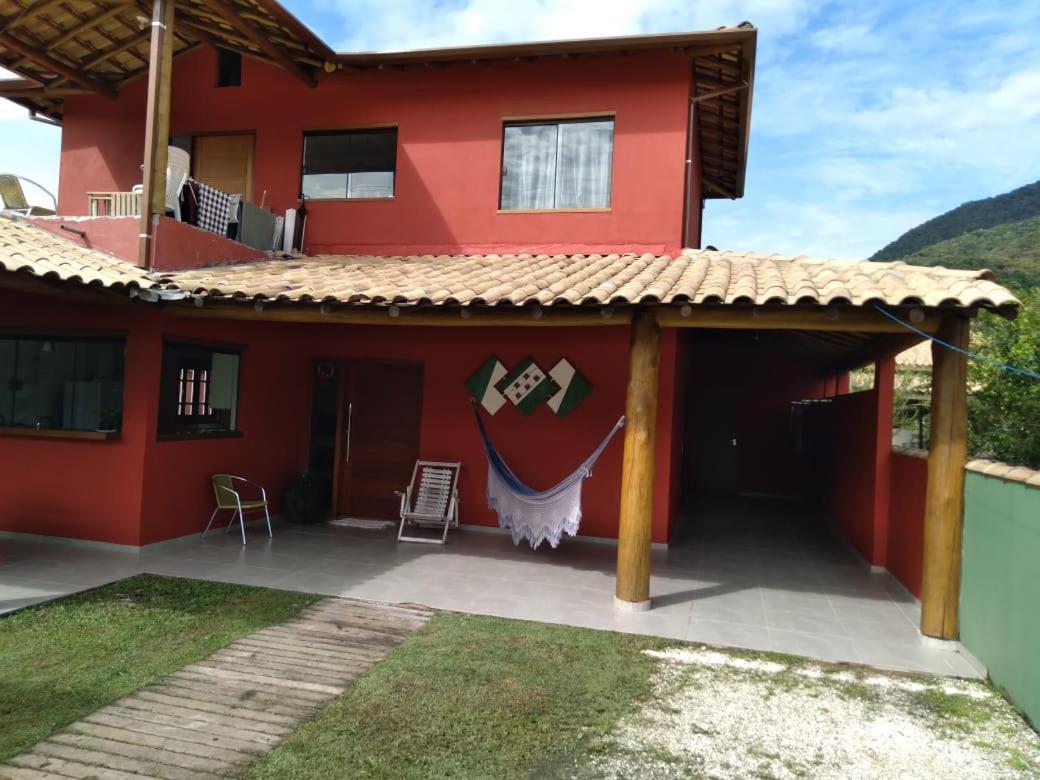 Casa Praia. Linda Varanda Para Um Cochilo Na Rede Убатуба Экстерьер фото